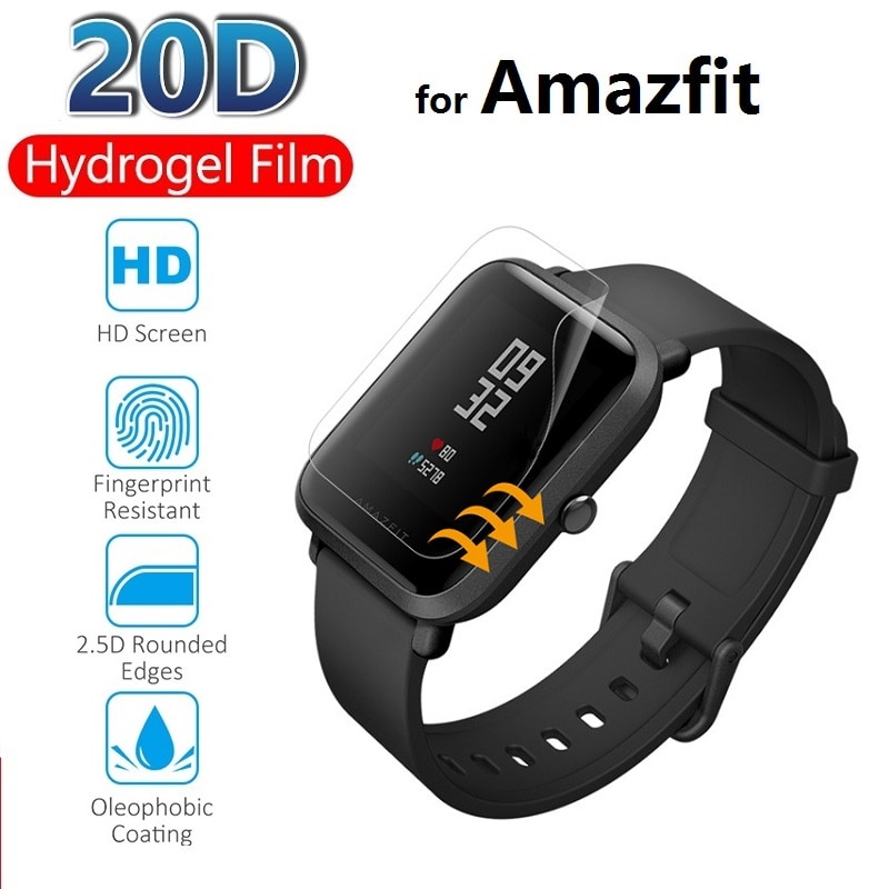 Película protetora para amazfit bip u s (não vidro) em amazfit gts 2 mini 2e filme protetor de tela folha