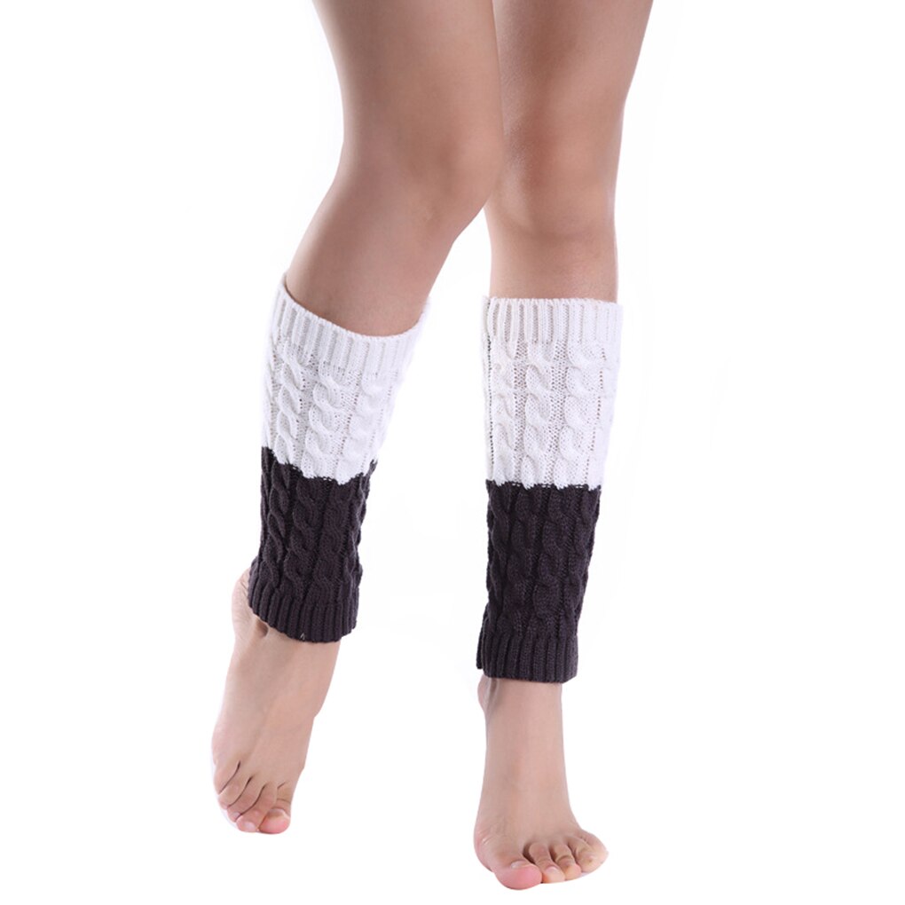 Jambières pour femmes et filles, 1 paire, chaussettes longues sans pieds, automne hiver, danse, stock de Ballet: NO.13  DEEP GRAY