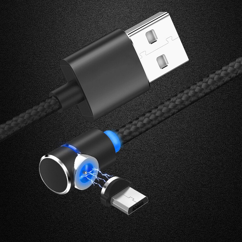 1m 2m cabo magnético micro usb tipo c carregador para telefones android carregamento rápido ímã cabo de fio de carga para iphone11 pro xs max