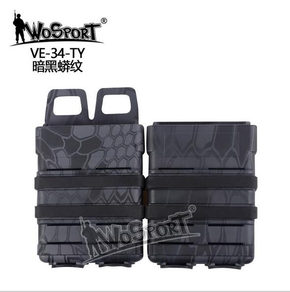 WoSporT MG-02 SCHNELLE mag Taktische Weste Zubehör Kasten Beutel Außen Mittlere Größe Viele Farben Kasten: TY