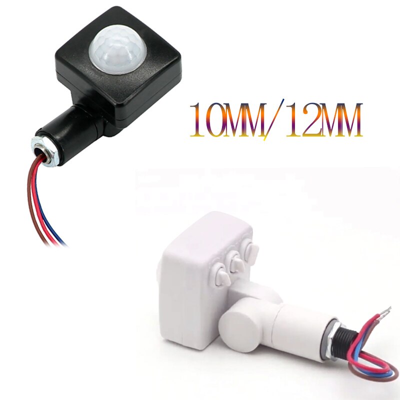 Universele Pir Motion Smart Sensor Schakelaar Ir Infrarood Menselijk Lichaam Indction Sensor Detector Op Off Controle Led Lamp Home Verlichting