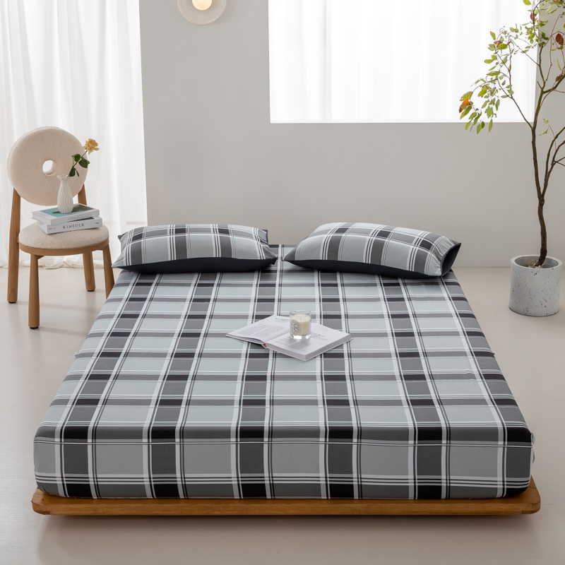 Einfache Kunst Bettdecke atmungsaktive Spann betttuch bedruckte Bettlaken Heimat Bettwäsche 90x200 Matratzen schoner Sabanas (kein Kissen bezug)