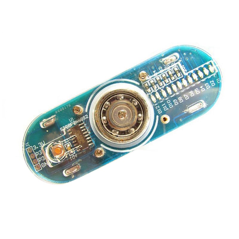 LED Fidget Spindle Making Kit With Housing Parts