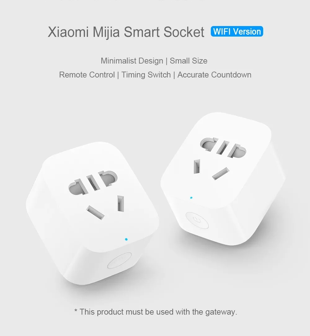 Xiao Mi Mi Jia Smart Socket Smart Plug Zigbee Wifi Versie Smart Afstandsbediening Smart Home Mi Jia Mi Thuis app Domotica Kit