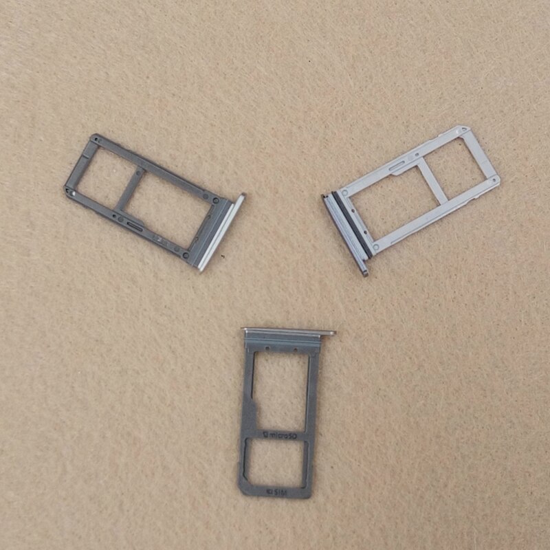 Pour Samsung Galaxy S7 edge carte SIM porte-plateau pour Galaxy S7 edge G935F G9350 unique/double carte adaptateur pièces de réparation