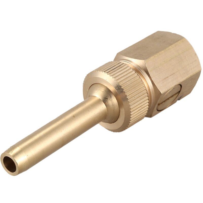 5Pcs 1/2 inch DN15 Brass Fountain Nozzle Adjustable Valve Control Jet Straight Fountain Nozzles Landscape Garden Fountain Garden
