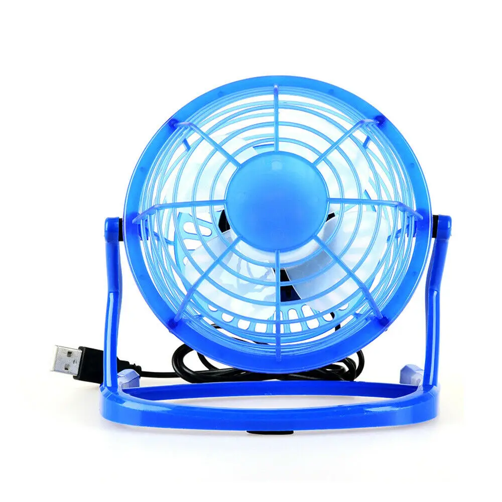 Summer Portable Desktop USB Fan DC 5V Mini Cooler Fans 180 Degree Rotatable Fan For Computer PC Laptop Notebook