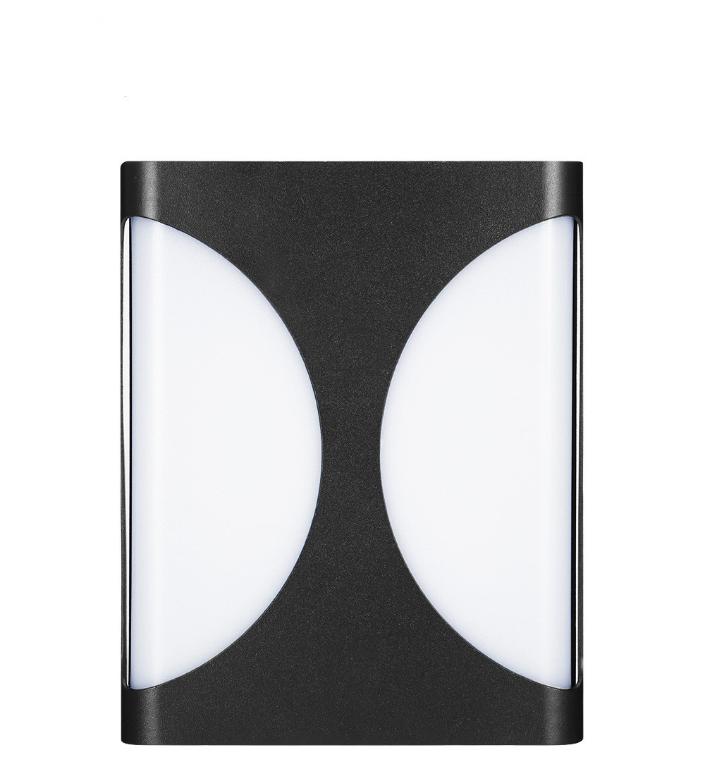 Led utendørs vegglamper  ip65 vanntett moderne utendørs hage balkonglys gårdsplass utvendig vegglampe armaturer vegglampe  ac220v: Rgb / 0-5w