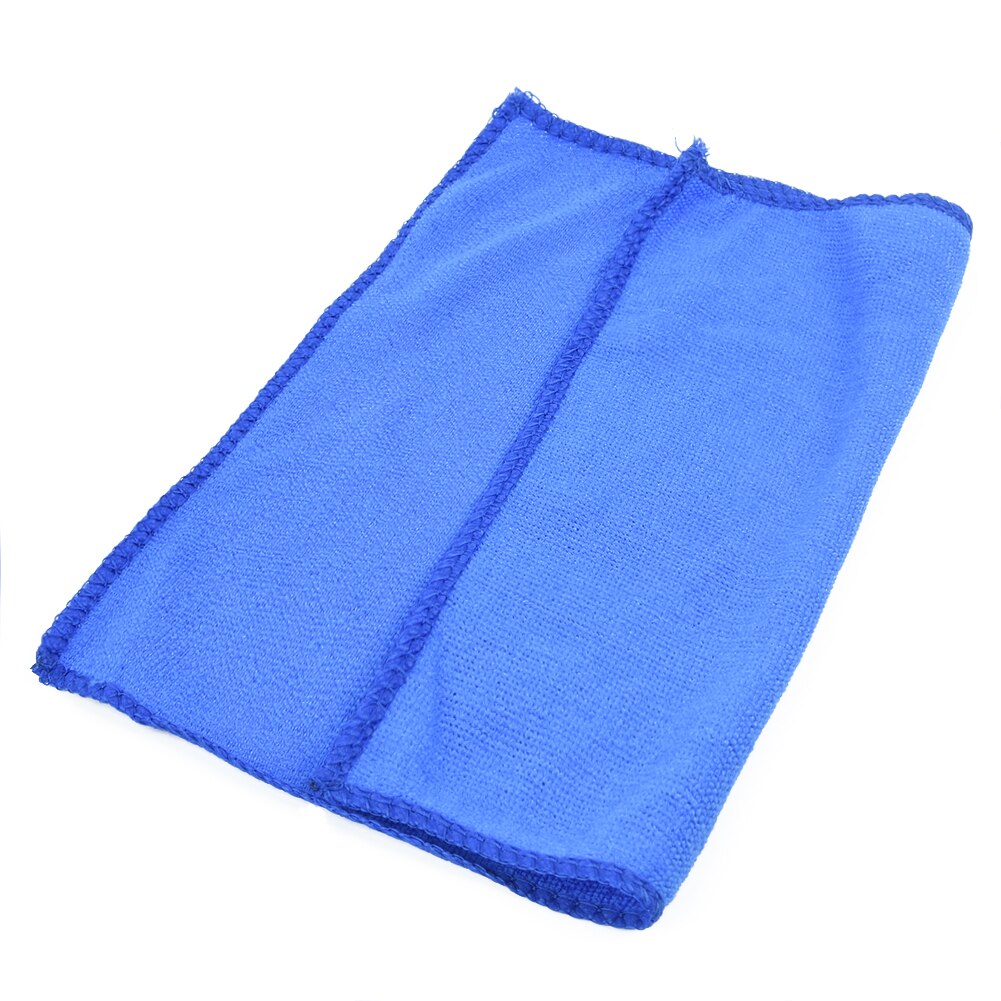 Blue Towels Auto Polishing Drying Home Cleaning Washing Water-Absorbent