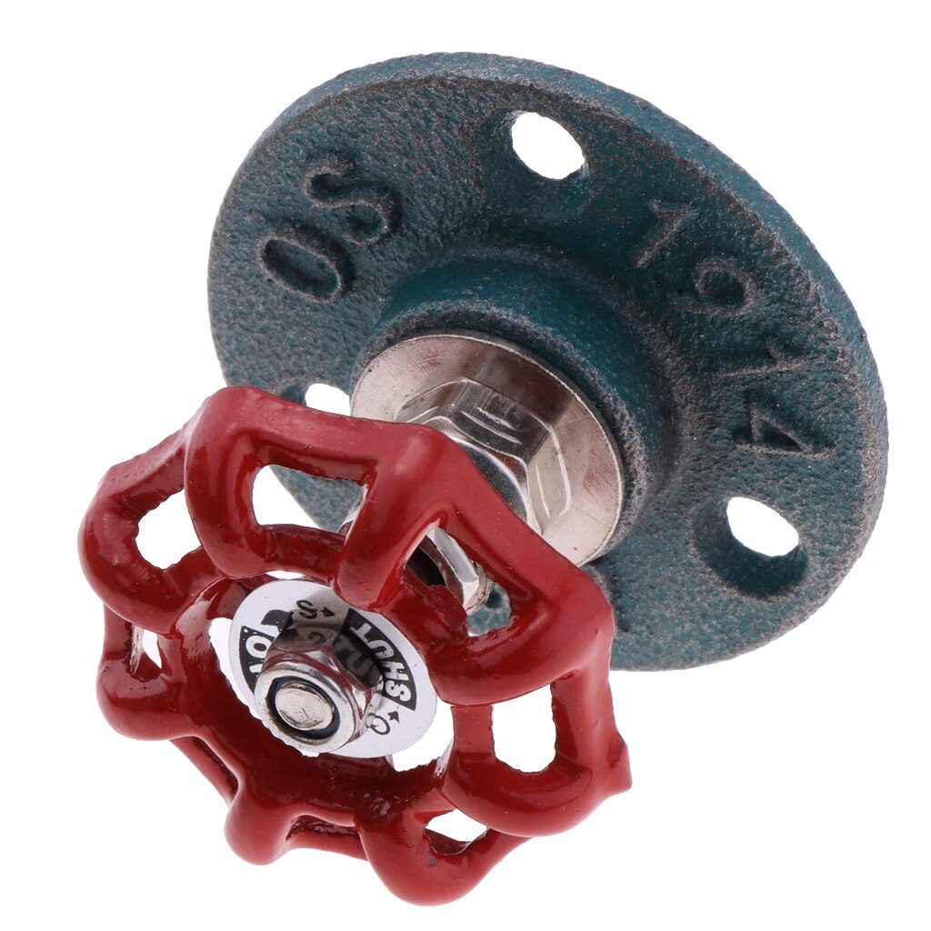 WALL DOOR HOME METAL STICKY HOOK HANGER HOLDER HAND WHEEL KEYS COAT HAT HOOK, INDUSTRIAL MULTI USES HOOKS