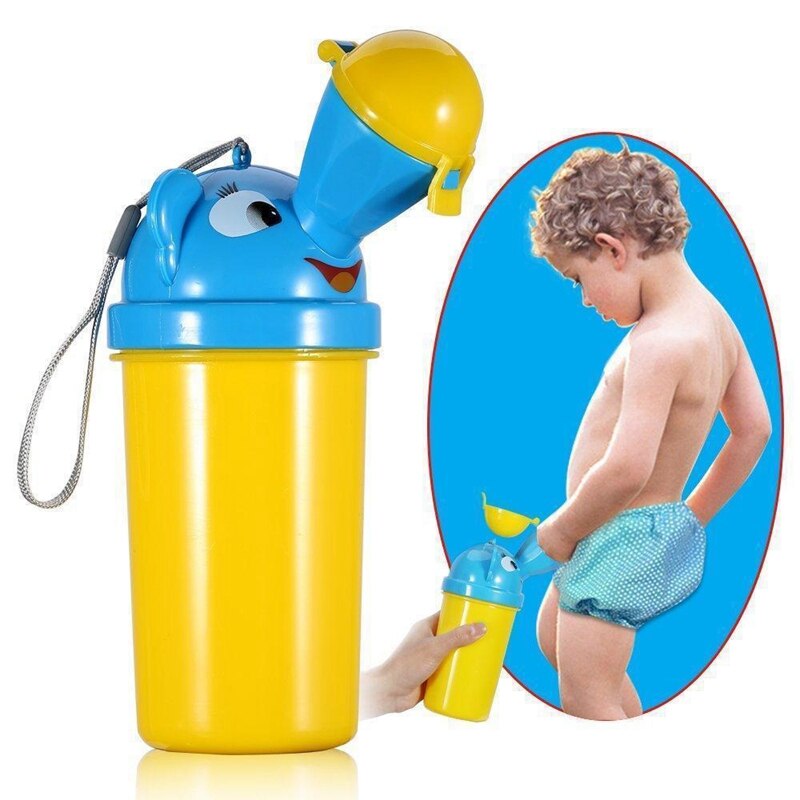 Portable Potty Training Urinal Emergency Toilet for Baby Boys and Girls,Yellow,Red,2 Pack: Default Title