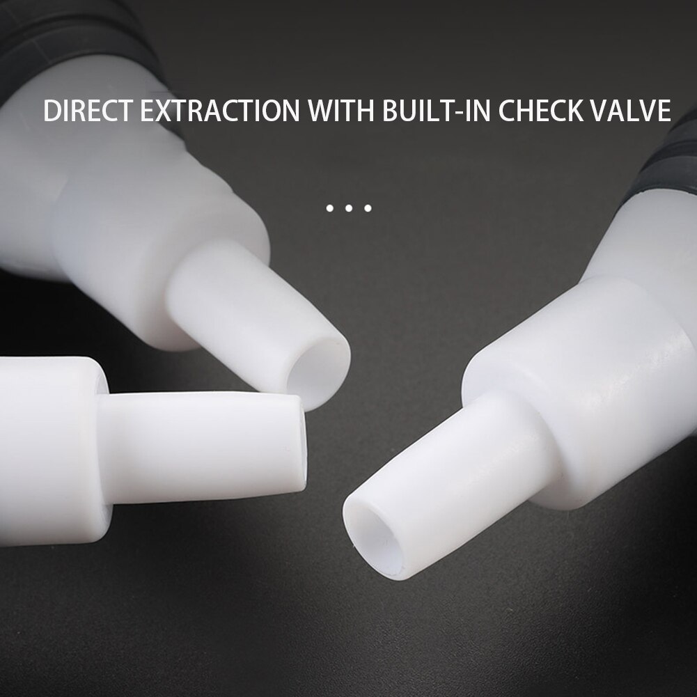 Succionador Universal para tanque de combustible de coche, succionador Manual de transferencia de aceite, Ahorrador para Gas, gasolina, diésel, líquido con hebillas, accesorios para coche