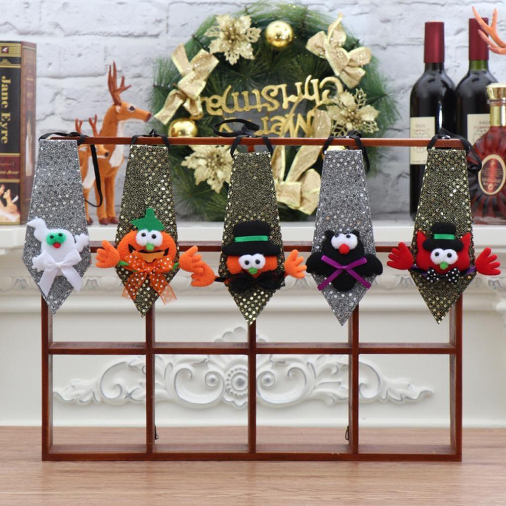 1 Pcs Bow Tie Stropdas Lichten Pailletten Bowtie Bruiloft Heren Knipperende Led Tie Light Up Halloween Toys 1 LED Tie