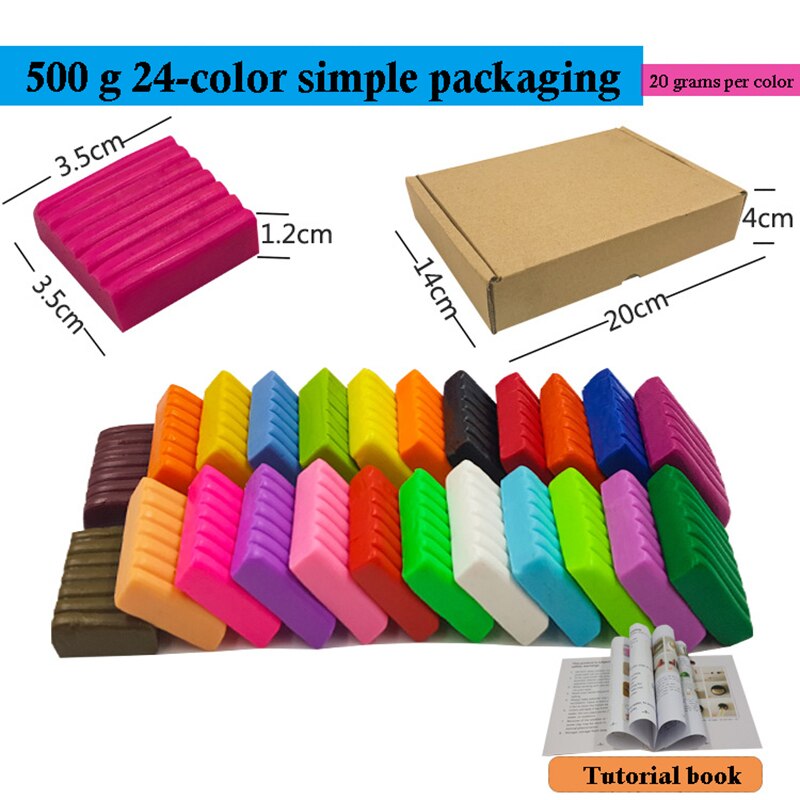 50 Colors Polymer Clay Light Soft Clay DIY Soft Molding Craft Oven Baking Clay Blocks Birthday for Kids Adult Safe Colorful: 1-1-10