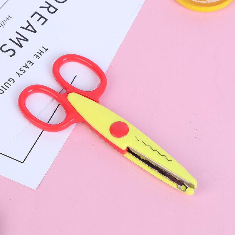 6PCS DIY Laciness Zig Zag Handmade Pinking Photo Cut Handicraft Scrapbook Album Scissor Shear Craft Diary School Paper