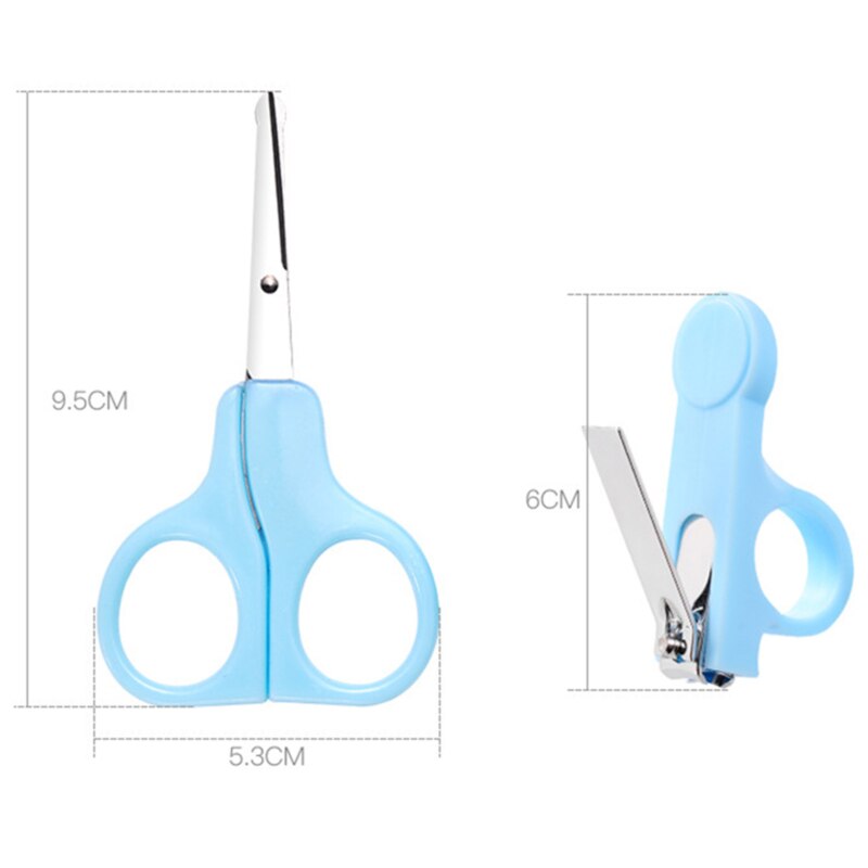Baby Nail Care Scissors Gorgeous Sets Health Care Solid Color Equipment Baby Care Set Trimmer Toe Baby Cleaning Manicure Tool: Default Title