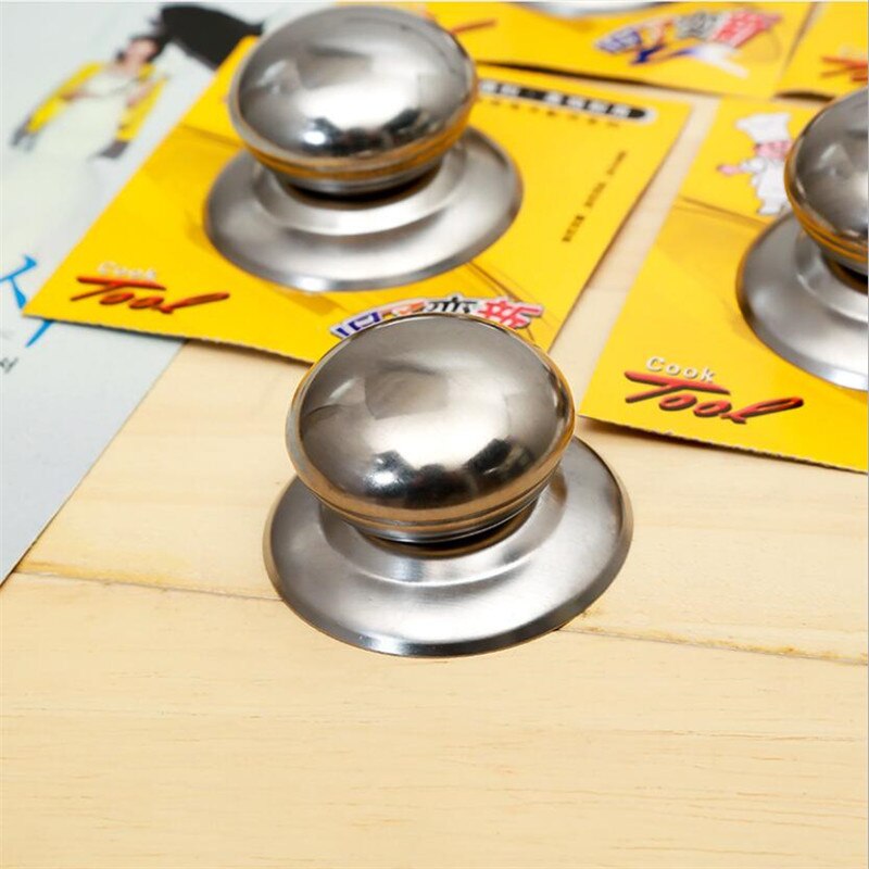 2Pcs Deksel Voor Kookgerei Pot Steelpan Ketel Deksel Pannen Steelpan Ketel Deksel Vervanging Knoppen Cover Holding Handgrepen Pan Deel knop