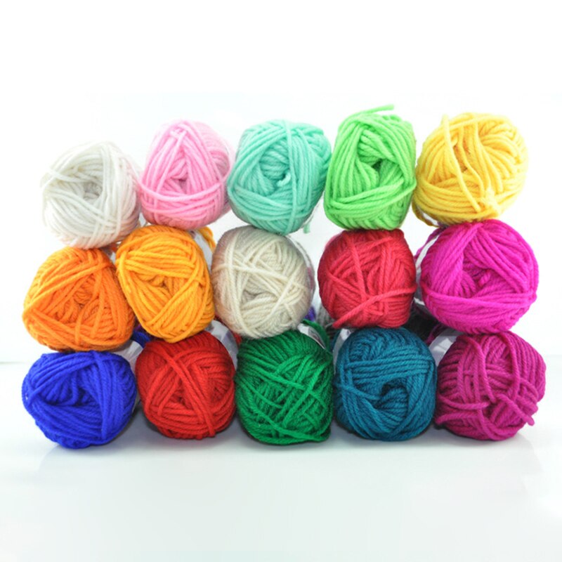 Warm DIY Milk Cotton Blend Yarn Baby Wool Yarn for Knitting Children Hand Knitted Yarn Blanket Crochet Yarn