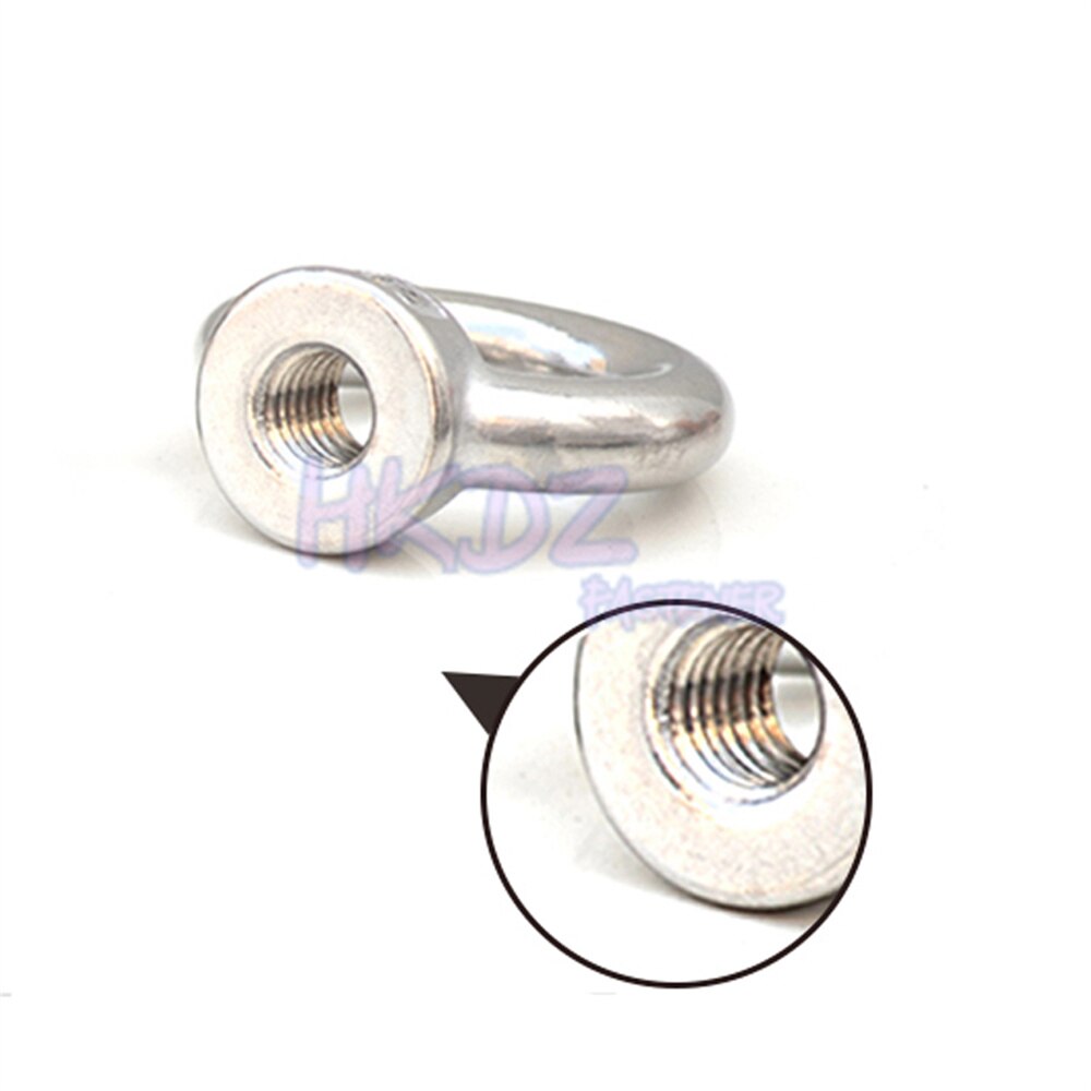 304 Stainless steel Lifting eye nuts Ring eyebolt Ring hooking nut M3 M4 M5 M6 M8 M10 M12 M14 M16 M18 M20 M24 M27 M30 M36 M42