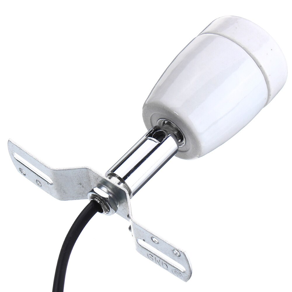 Universal Ceramic Lamp Holder 400W Rotatable Reptile Bulb Base Heating Lamp Socket UV Light Bulb Spot Lamp Ceramic Heat Light