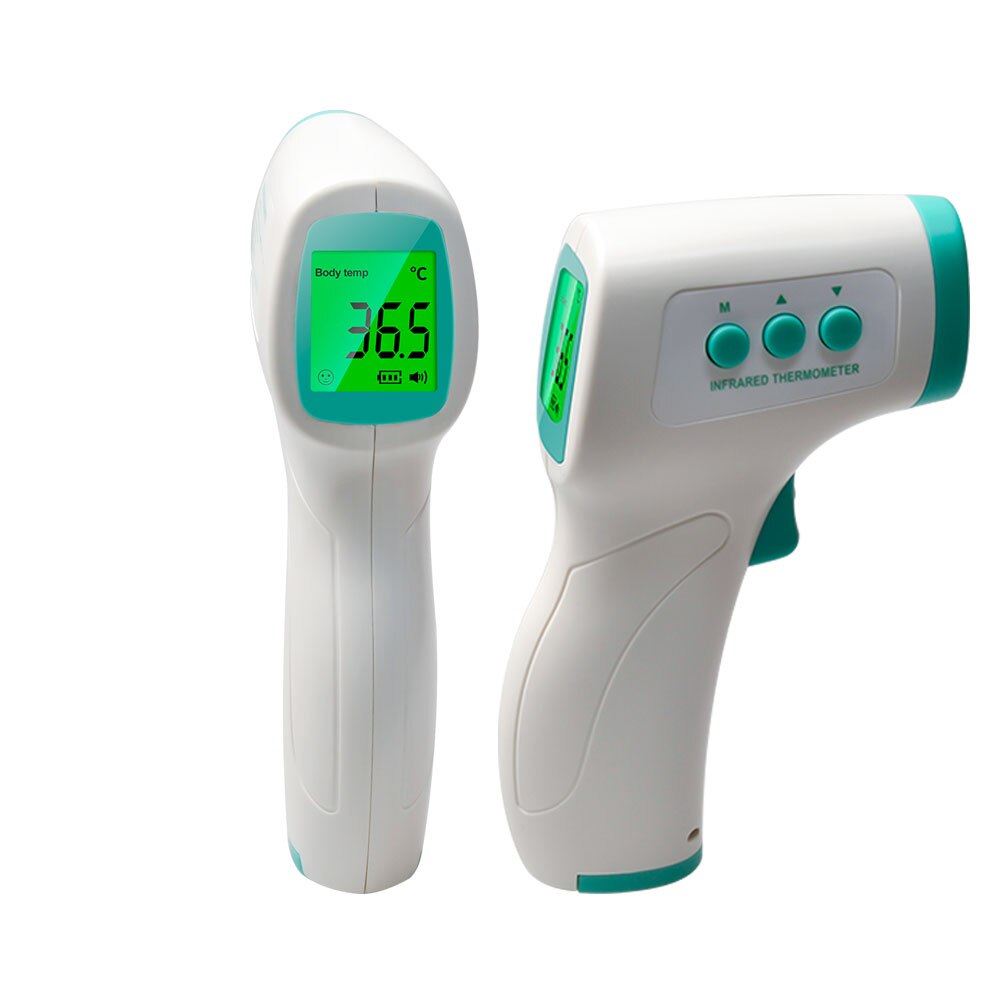 ℃/℉ termometer infrarød digital ir lcd baby pande og øre berøringsfri voksen krop feber pleje måling termometer