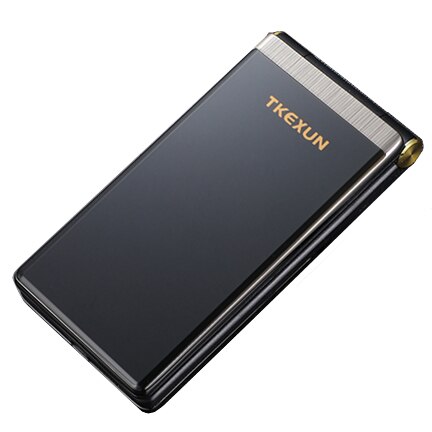 3G WCDMA Flip Two SIM pantalla Dual de 3,0 ", reproductor de vídeo para personas mayores, FM, MP3, cámara grabadora de teléfono móvil, botón de teclado ruso: add 8GB TF card / silver
