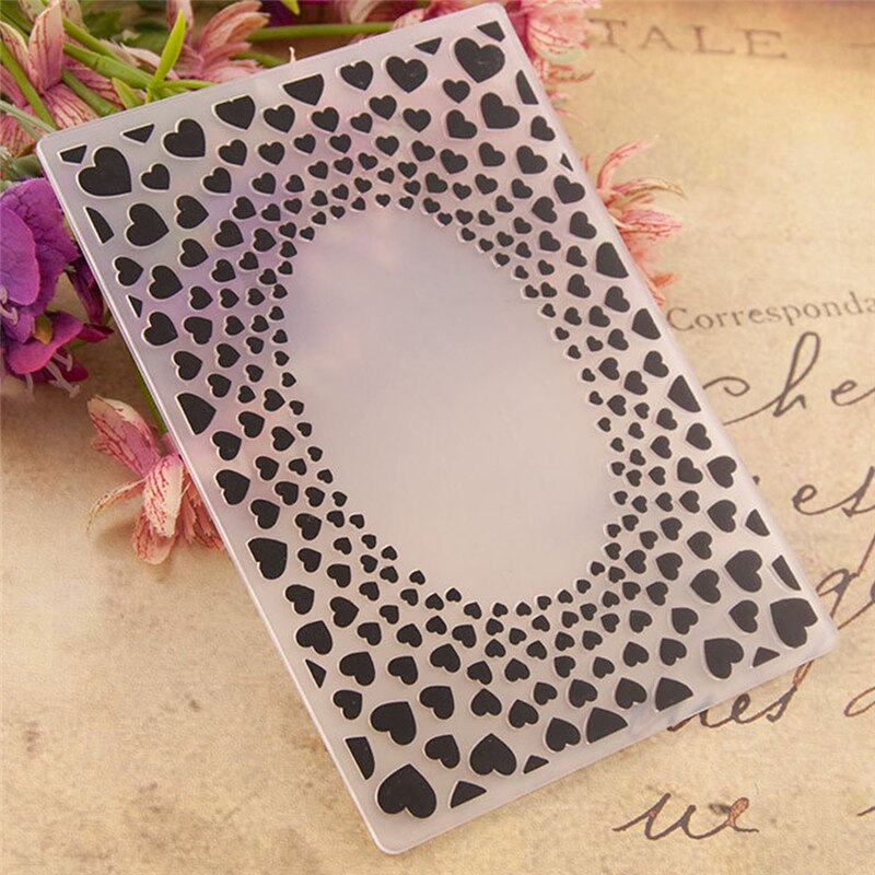 Planten Letters Embossing Mappen Maken Papieren Kaarten Ambachten Stencil Plakboek Template Plastic Transparante Postzegels Decor Handgemaakte