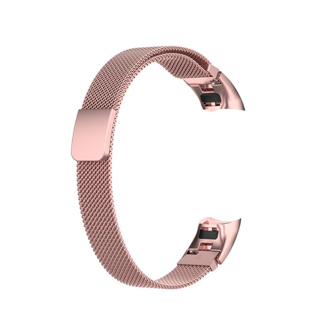 Edelstahl Uhr Band Armbinde Band Gurt Für Huawei Honor Band 4 Band 5 Clever Armbinde Zubehör Magnetische Milanese Gurt: Rose Rosa / Pro honor Band 4
