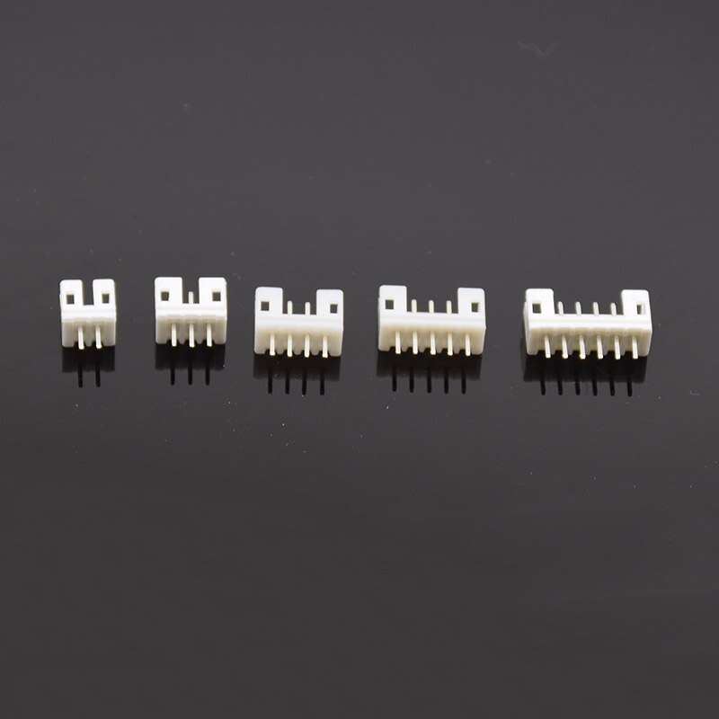 50 pcs/Lot PH2.0 broches connecteur d'en-tête 2P 3P 4P 5P 6Pin 2mm pas pour PCB jst broches droites