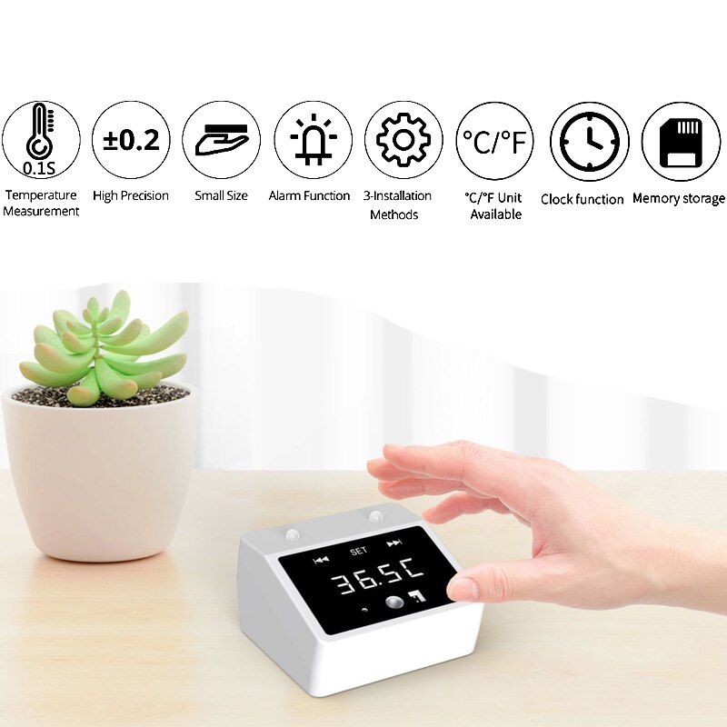 Far/near Distance Measuring Thermometer Fast Measuring Infrared Thermometer Electronic Thermometer Digital Display For Home