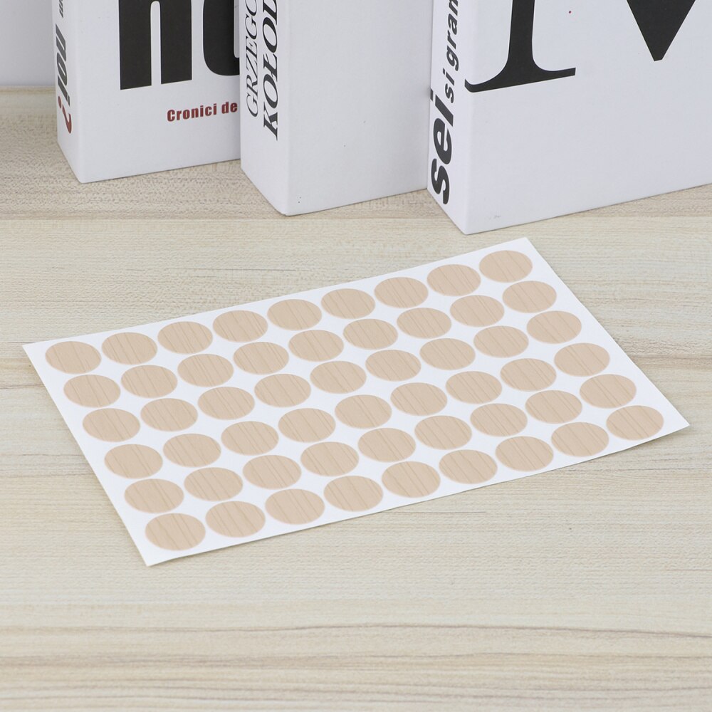 Trou de vis couvre autocollants de remplacement décoratifs auto-adhésifs pour chaise de bureau de meubles: As Shown 4