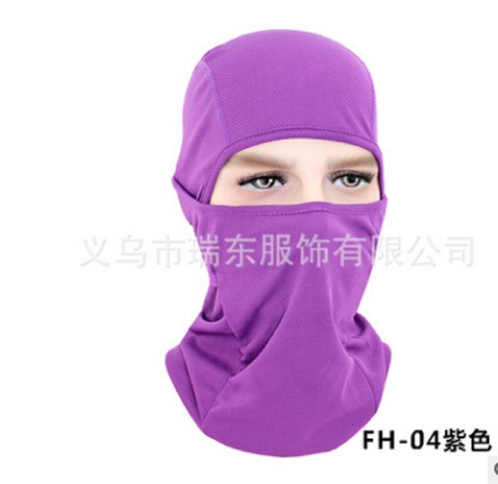 Cool mjuk utomhus motorcykel cykel helmask balaclava skid nackskydd andas skyddande ansiktsmask: 5