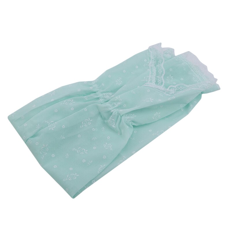 1 paire de manchons de bras à manches longues en dentelle pour femmes, protection solaire uv, pour la course à pied, le cyclisme: Vert
