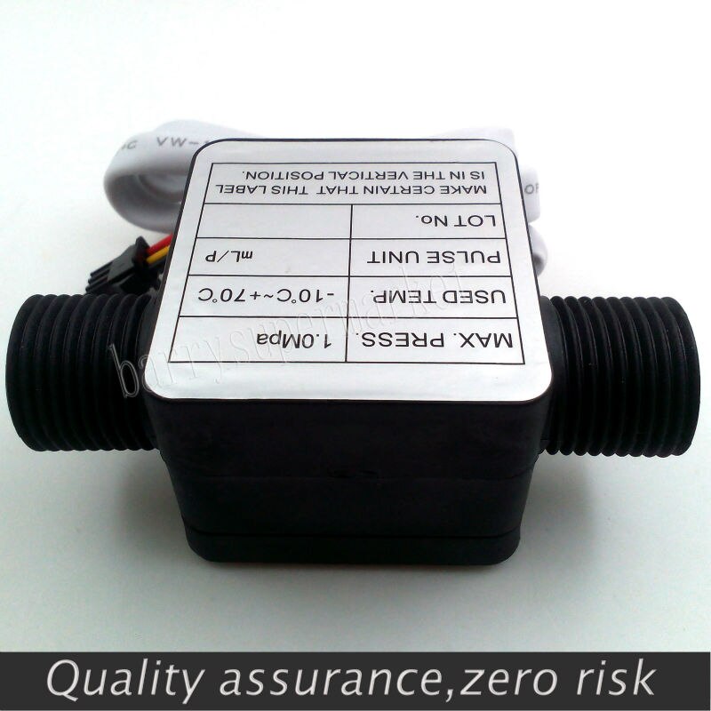 Flow meter fuel gauge flowmeter caudalimetro counter flow indicator sensor milk honey detergent Hall flowmeter G1/2 0-10LPM