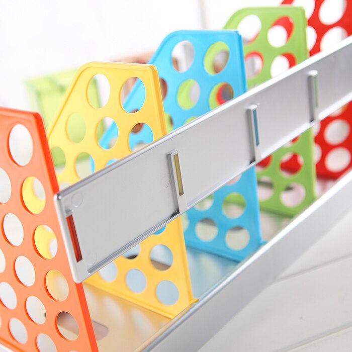 Mirui candy color Document Trays Desk Organizer Office Shelves Filing Trays A4 Holder Racks File Plastic