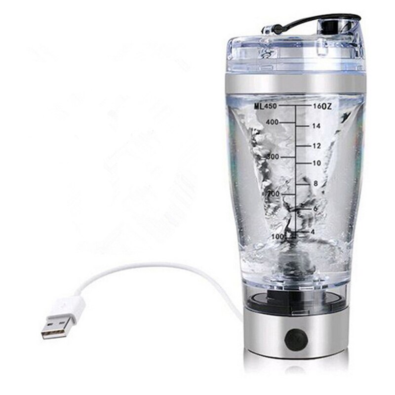 Sdfc-bärbar vortex elektrisk protein shaker mixerflaska avtagbar kopp