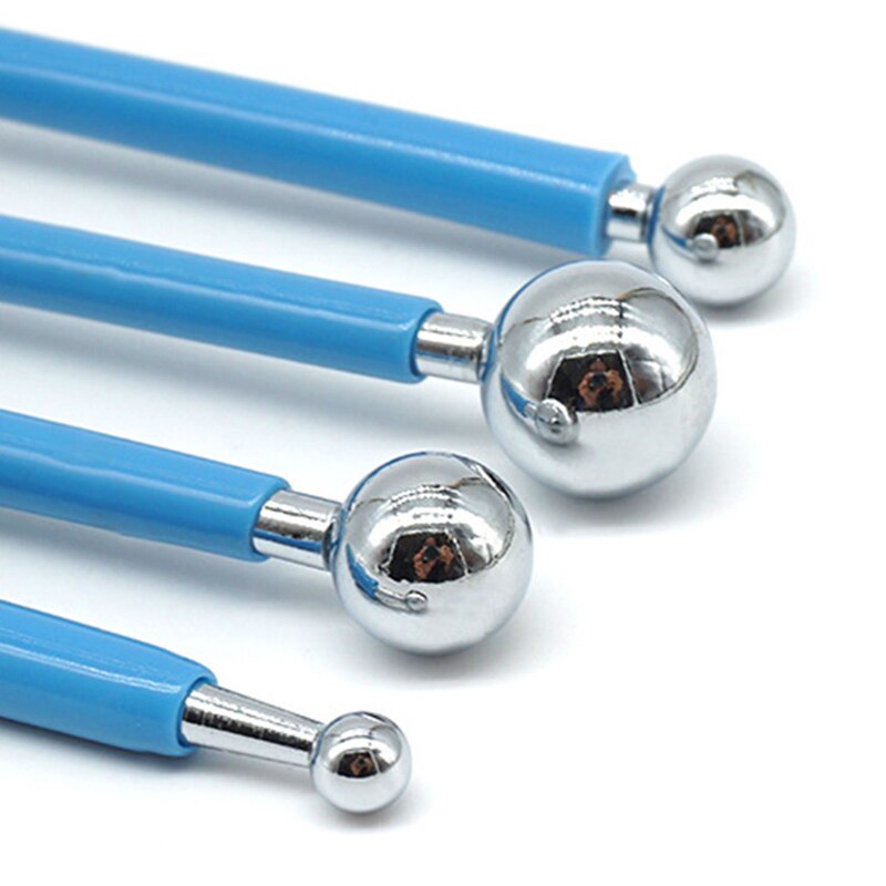 Polymeerklei gereedschap modelleerklei boetseergereedschap stippelpen siliconen tips balpen aardewerk keramische klei inkepingsgereedschap