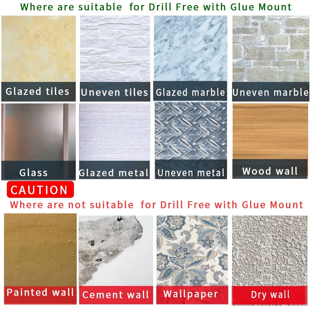 Retractable Clothesline Adjustable Stainless Steel Rope String Hotel Style Heavy Duty Drill Free &amp; Wall Mounted Method