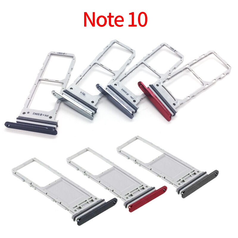 Per Samsung Galaxy Note 10 N970 N970F Slot Per SIM Card Supporto Del Vassoio di Slot Parte di Ricambio