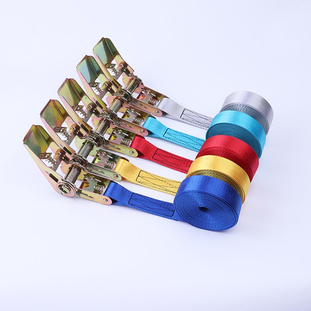 3m lastestropper til motorsykkel til motorsykkel med metallspenne slepebånd spenne båndbelte sterk skrallebelte til bagasjepose