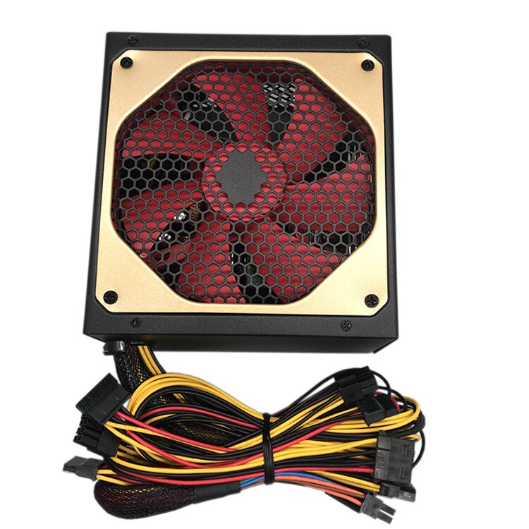 600W Power Supply PFC Silent Fan ATX 24pin PC Computer SATA Gaming PC Power Supply For Intel AMD Computer
