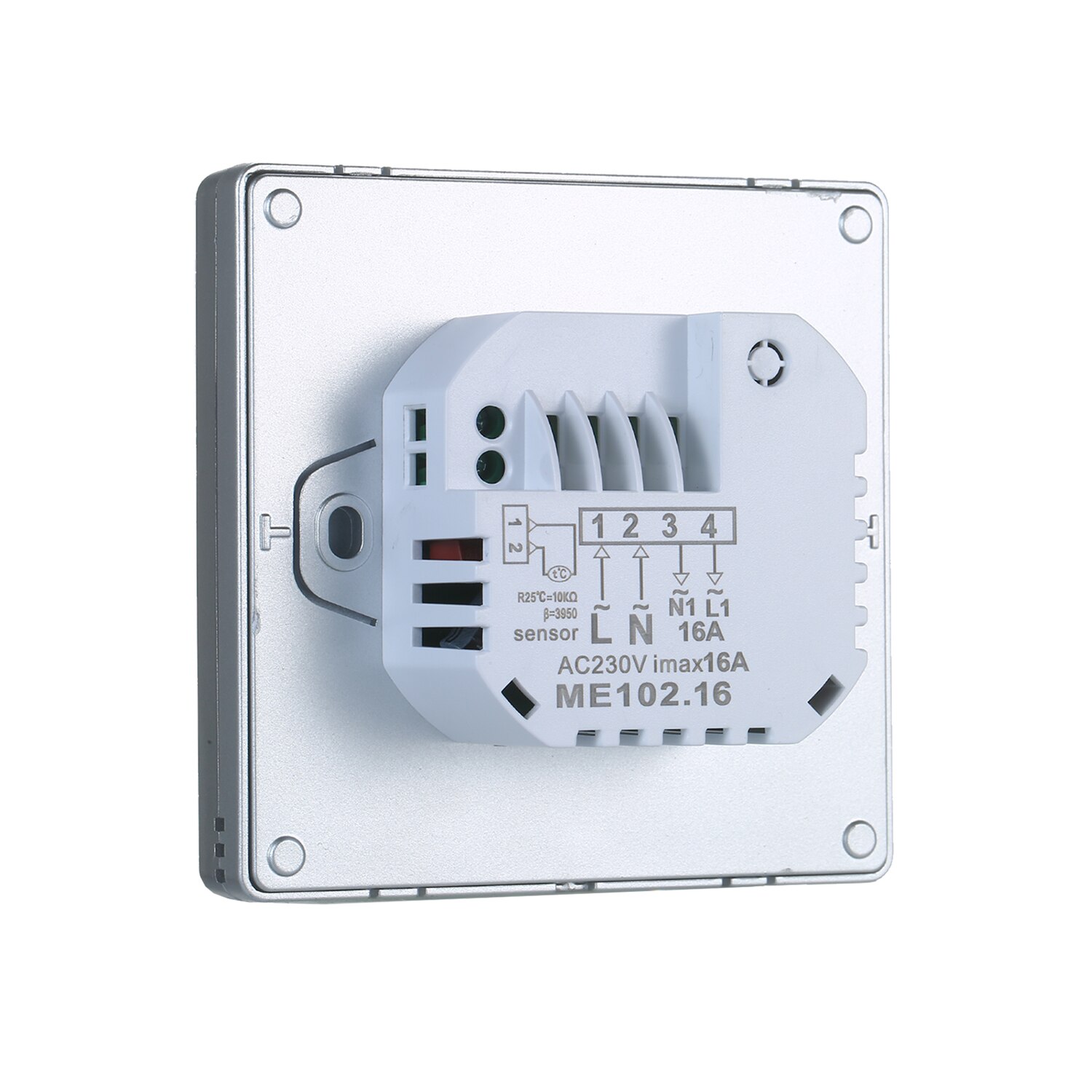 Smart Thermostat LCD Touch-screen Weekly Programmable Thermostat with WIFI Electric Heating 16A Digital Temperature Controller