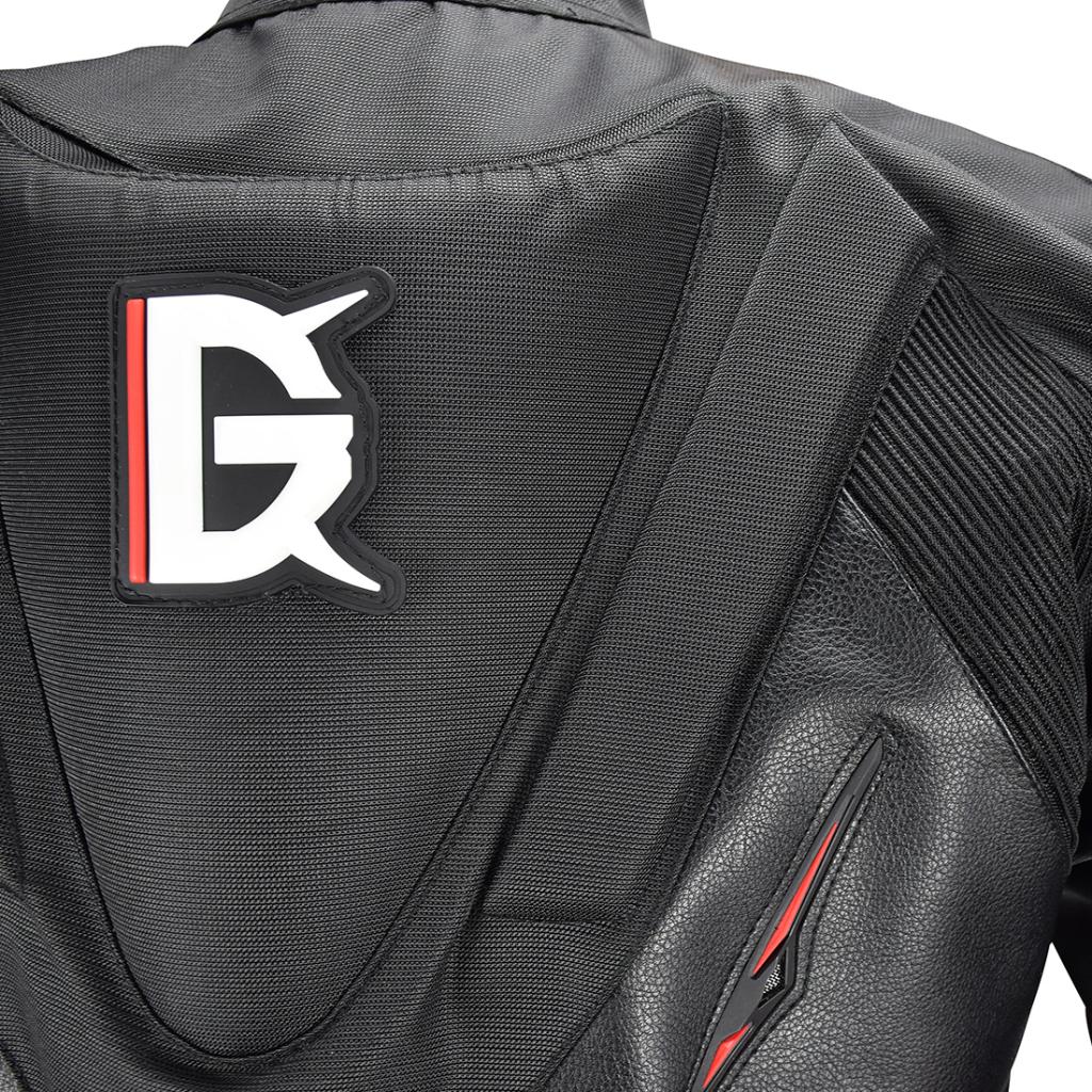 Men Mesh Motorcycle Touring Waterproof Rain Armor Biker Jacket BLACK