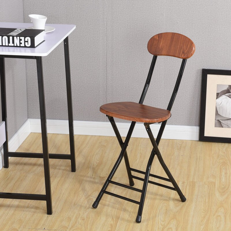 Louis Computer Chair Folding Dining Simple Household Folding Stool Outdoor Training