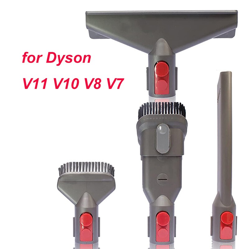 Udskiftningsbørster mundstykke til dyson  v11 v10 v8 v7 tilbehør værktøjssæt støvsuger reservedele lang / børstet / blød børste: Nr. . 6