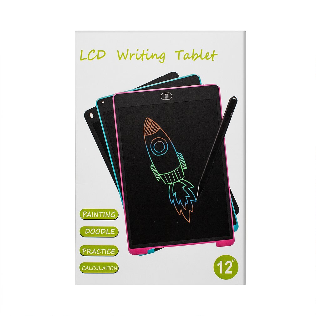12-inch Portable Smart LCD Writing Tablet Electronic Notepad Drawing Graphics Handwriting Pad Ultra-thin Board