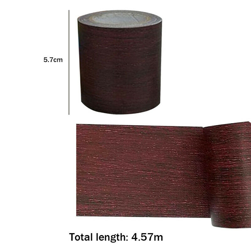 Realistische Woodgrain Reparatie Hardware Adhensive Duct Tape Voor Meubels Muurstickers Badkamer Decor 7 Kleuren Meubels Lijm: 5