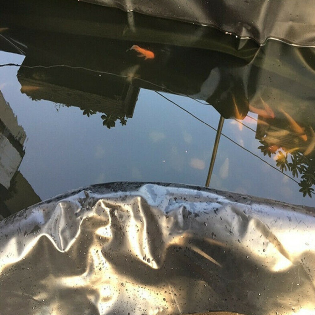 10 x 5ft regntätt landskapsarkitektur pool sömtejp hållbar enkel installation utomhus trädgård vattentät hdpe anti läckande fiskdamm foder