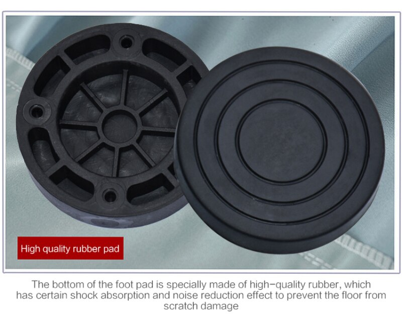 4Pcs Anti Vibratie Rubber Voeten Pads Wasmachine Voeten Antislipmatten Koelkast Anti-Vibratie Pads Voor badkamer Keuken