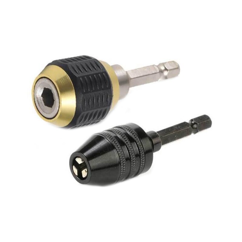 Hexagonal Shank Quick Coupling Self-locking Chuck Adapter Screw Thread Tap Drill
